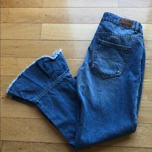 Zara Womens Size 2 flare denim jeans